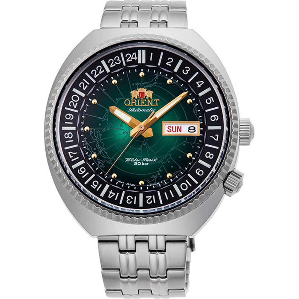 Orologio Orient Automatico RA-AA0E02E19B World Map Revival • EAN:  4942715027643 • Orologio.it