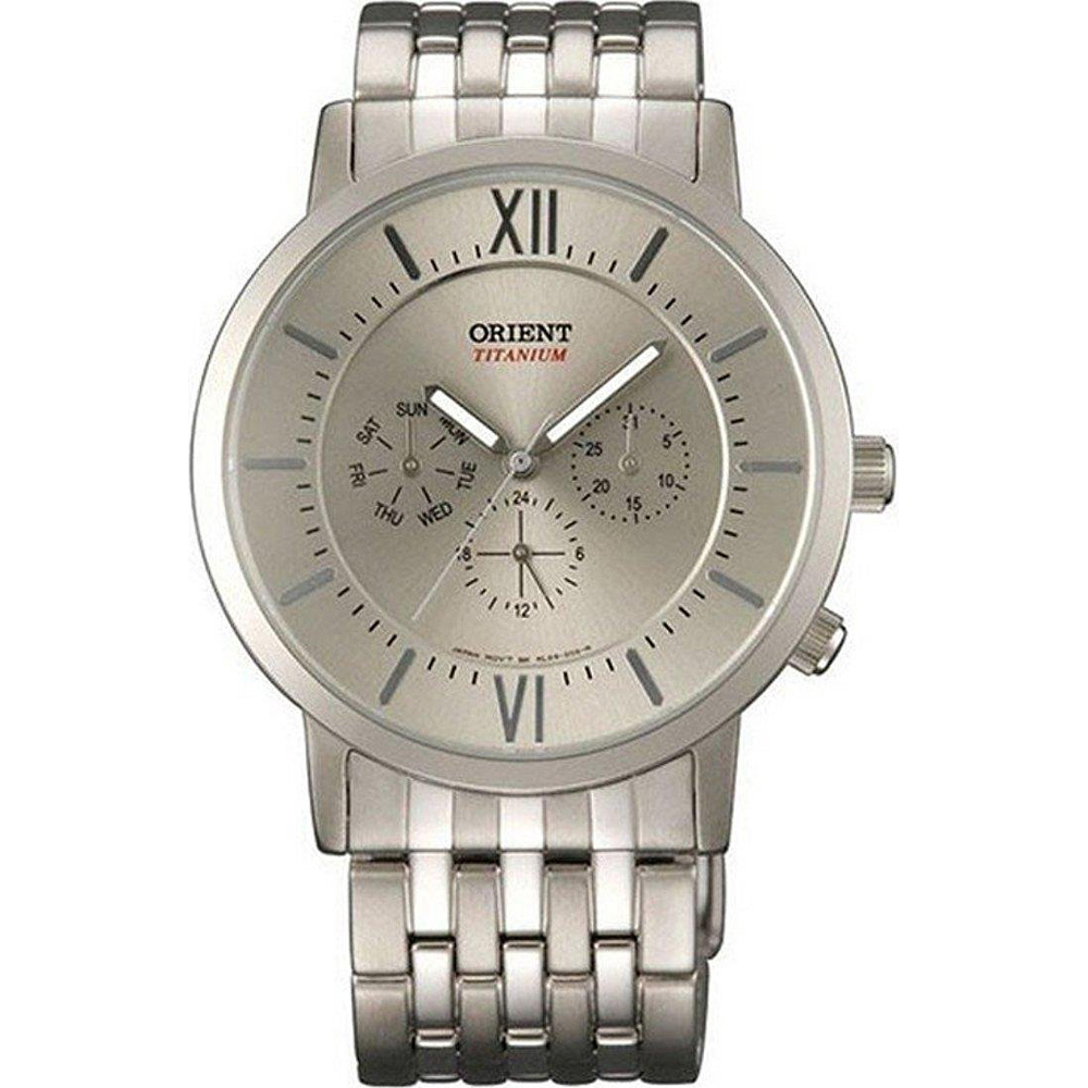 Orient Quartz FRL03004K0 Dressy Titanium orologio