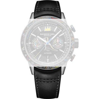 Cinturino Raymond Weil SV2201-JMB01-R-8 Freelancer X Basquiat