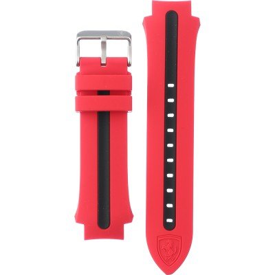 Cinturino Scuderia Ferrari 689300442 Red Rev T