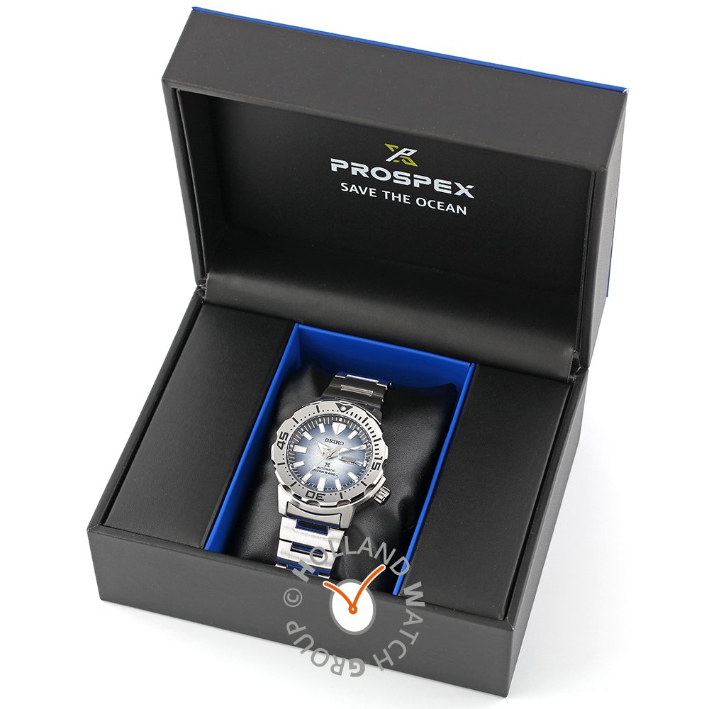Orologio Seiko Prospex SRPG57K1 Prospex - Antarctica Monster ʻSave the  Oceanʼ • EAN: 4954628241740 • Orologio.it