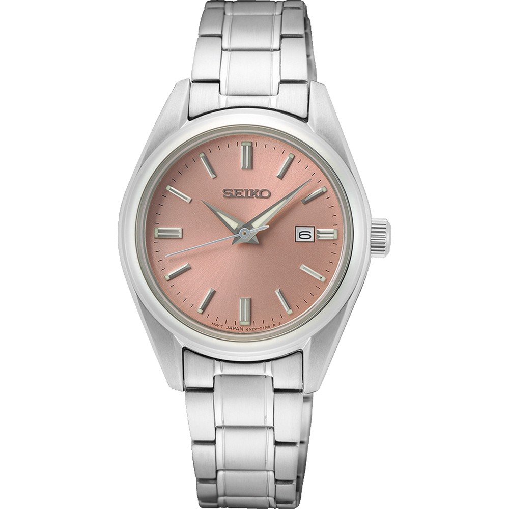 Seiko Analogico SWR072P1 - Orologio Uomo/Donna In Acciaio, Vetro Zaffiro, Made In Japan
