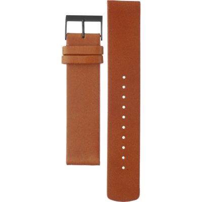 FLUCO Cinturino Per Orologio In Vera Pelle Di Vitello, Nero Opaco, 14 Mm, Con Fibbia In Acciaio Inox, Made In Germany – Adatto Per Skagen E Altri