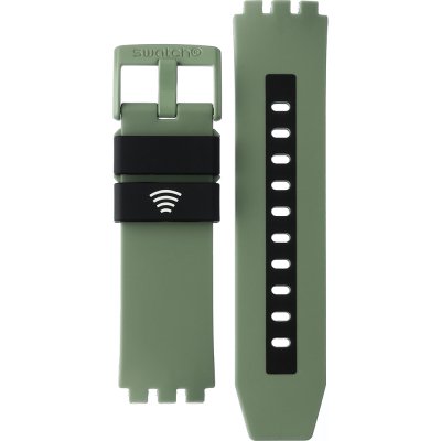 Cinturino Swatch Plastic - BigBold - SB0/SO27 ASB05G108 SB05G108 Look right through green pay!
