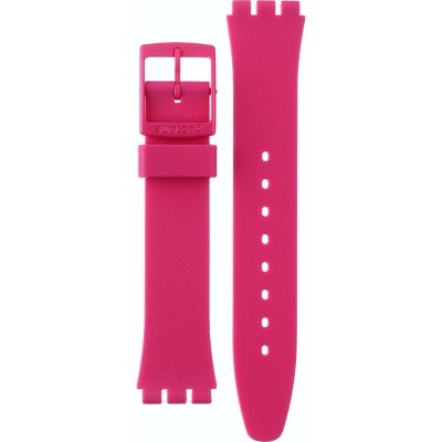 Cinturino Swatch Plastic - Originals Medium (34mm) /Access/Solar/Musicall/Stop - G/SK/SL/SR/SS/SO28 ASO28P110 Fantastic Fuchsia