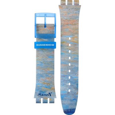 Cinturino Swatch Plastic - Originals Large (41mm) SUO/SO29/SO32 ASO29Z150 Monet's Palazzo Ducale