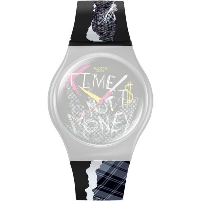 Cinturino Swatch ASO32B122 Blank Check