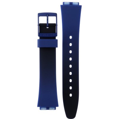 Cinturino Swatch Plastic - What If - Square - SO34 ASO34N700 Squarely Blacklight