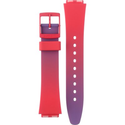 Cinturino Swatch Plastic - What If - Square - SO34 ASO34R700 Squarely Berry