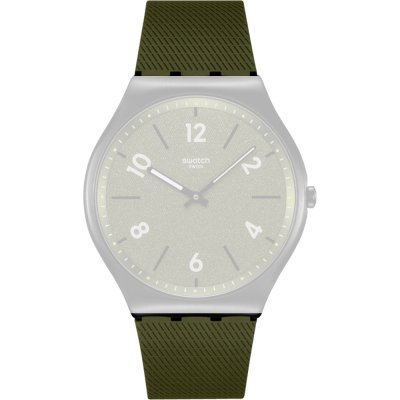 Cinturino Swatch ASS07B115 Hint of pine