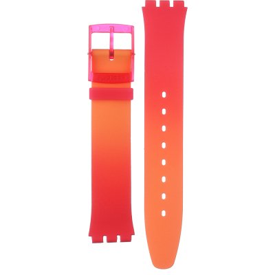 Cinturino Swatch Plastic - Skin Small 33.7mm - SF/SI/SS08/SS09 ASS08P111 SS08P111 Minty Mango Dream