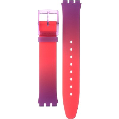 Cinturino Swatch Plastic - Skin Small 33.7mm - SF/SI/SS08/SS09 ASS08V108 SS08V108 Sweet Strawberry Dream