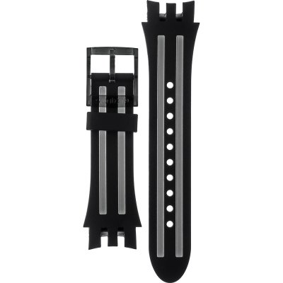 Cinturino Swatch Plastic - Scubaqua - SSC ASSCU09B100 Black Sea Nettle