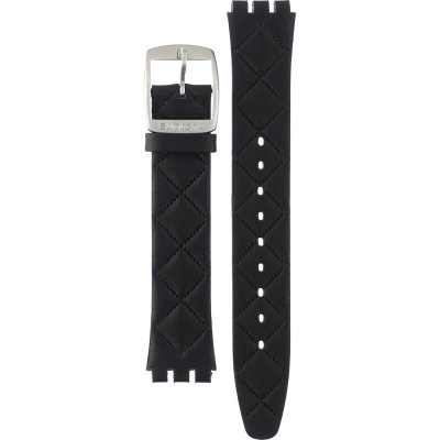 Cinturino Swatch Irony - Skin - SYX ASYXS136 SYXS136 Black Quilted