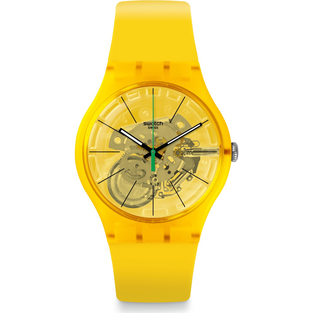 Orologio Swatch NewGent SUOJ108 Bio Lemon