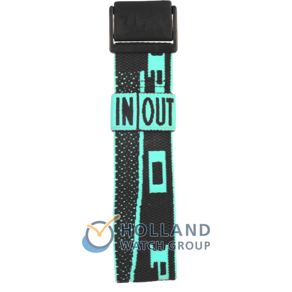 Cinturino Swatch Plastic - Pop Big - PW ABK105 BK105 Blue Pop