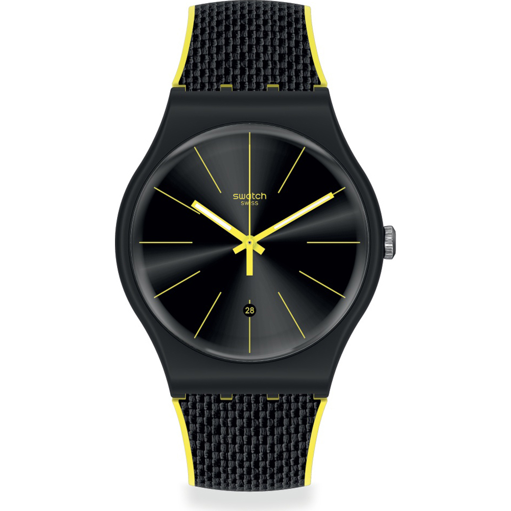 Orologio Swatch NewGent SUOB406 Black Cord