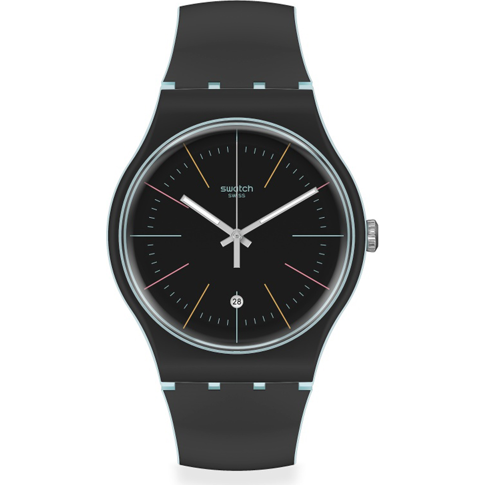 Orologio Swatch NewGent SUOS402 Black layered