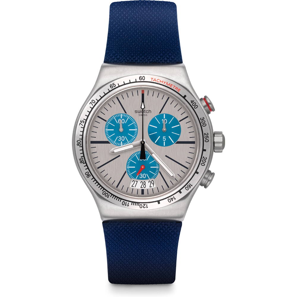 Orologio Swatch Irony - Chrono New YVS435 Blau Me On