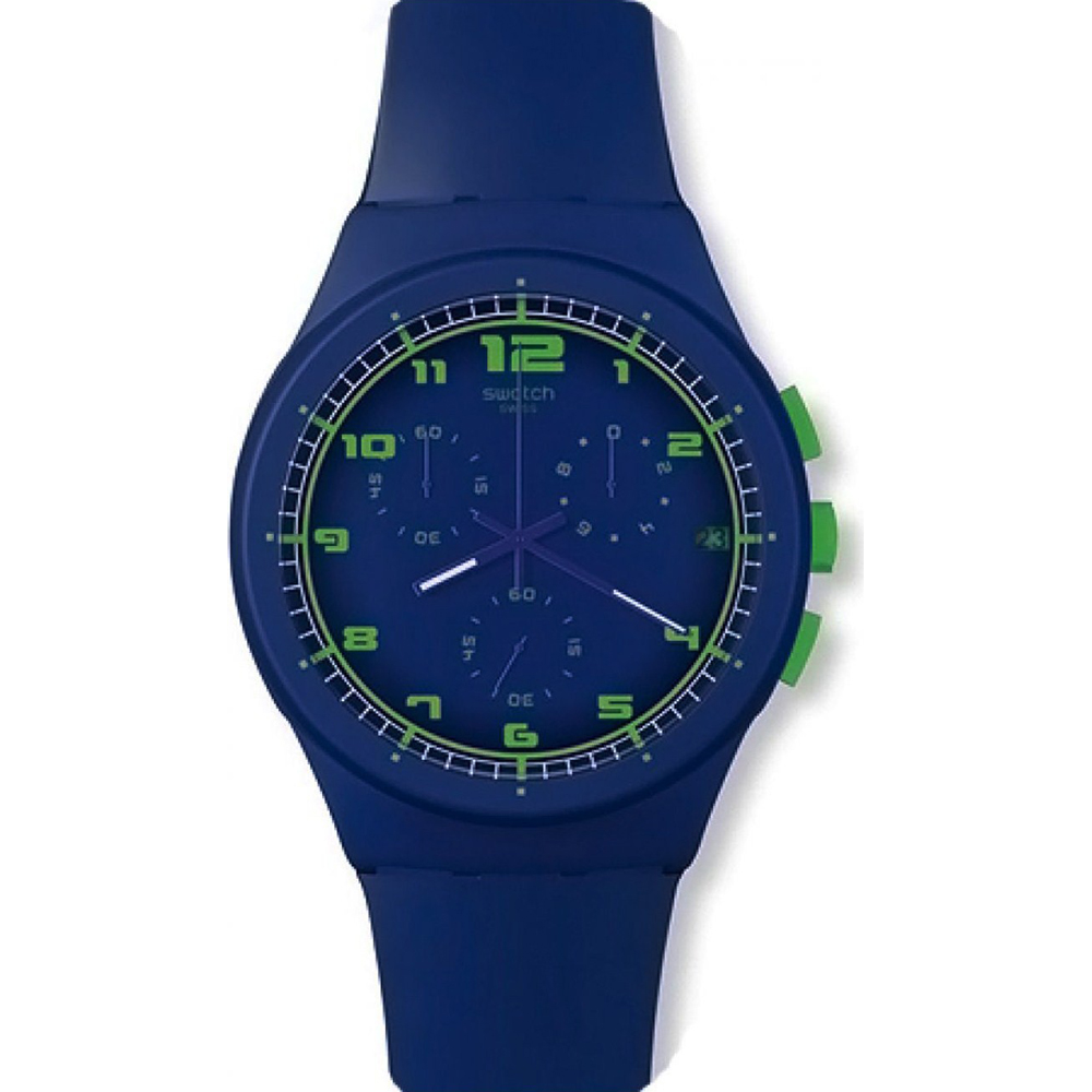 Orologio Swatch New Chrono Plastic SUSN400 Blue C
