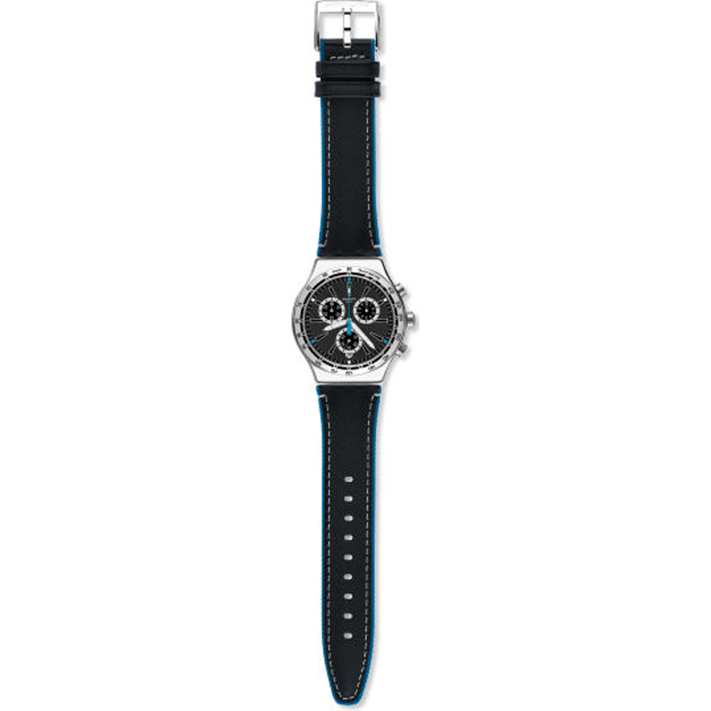 Orologio Swatch Irony - Chrono New YVS442 Blue Details