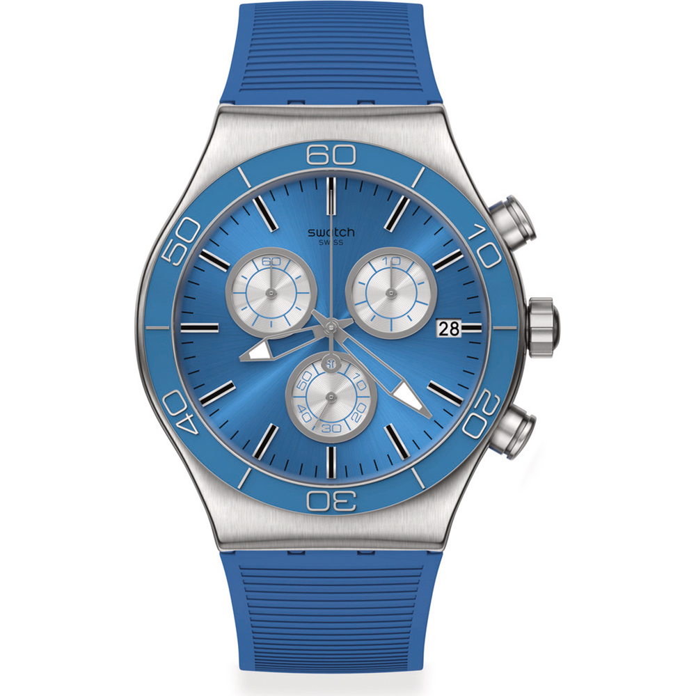 Orologio Swatch Irony - Chrono New YVS485 Blue Is All