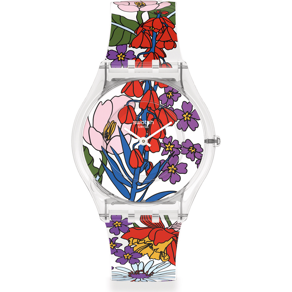 Orologio Swatch Skin SS08K110 Botanical Paradise