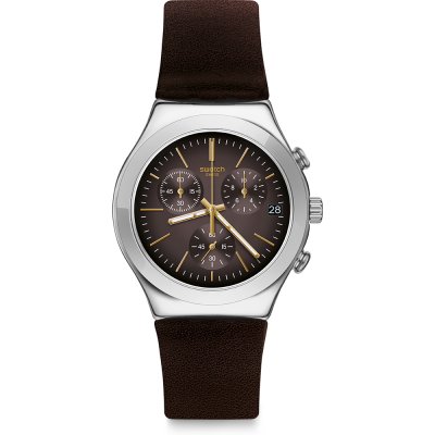 Orologio Swatch Irony Chrono YCS600 Brownflect