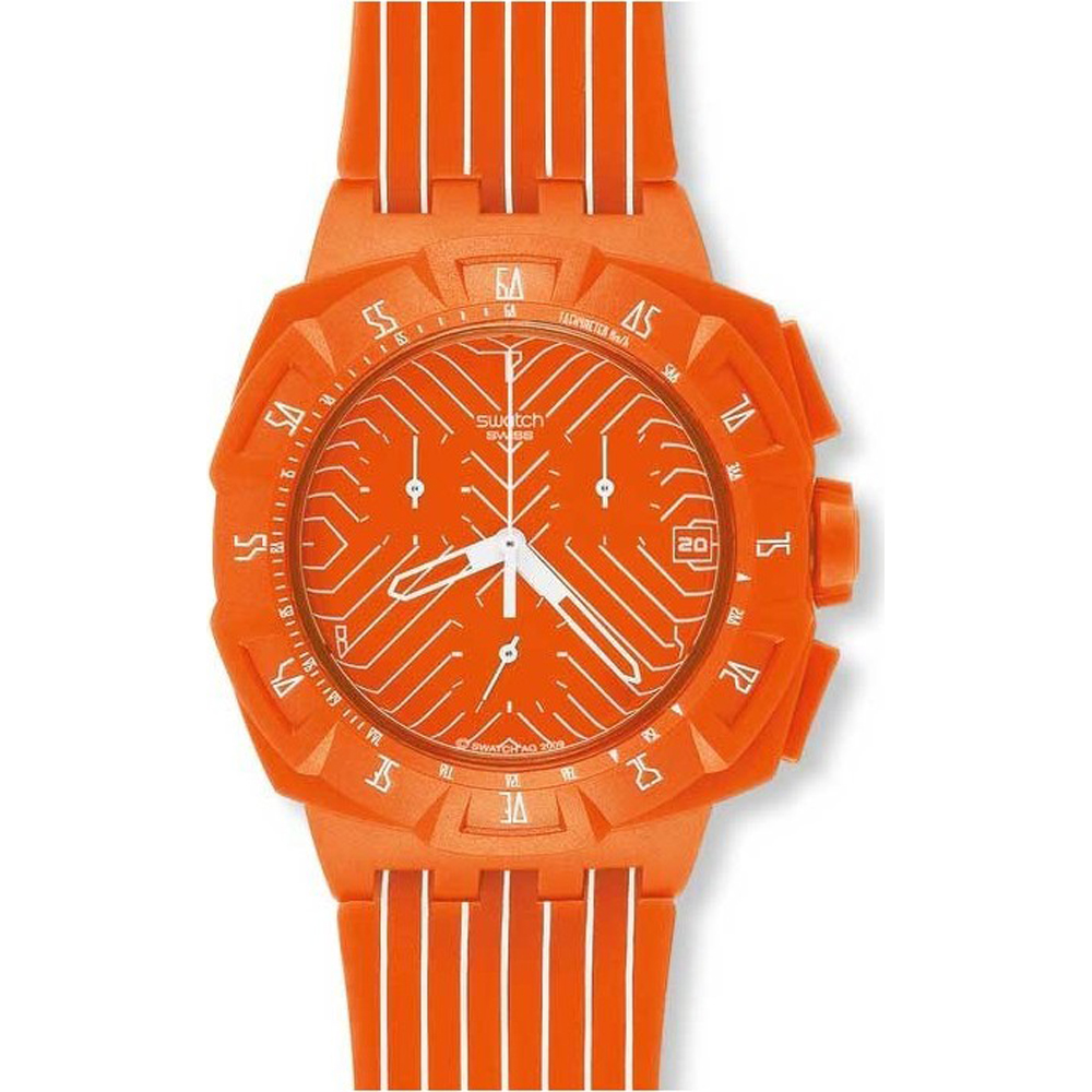 Orologio Swatch Chrono Plastic SUIO400 Flash Run