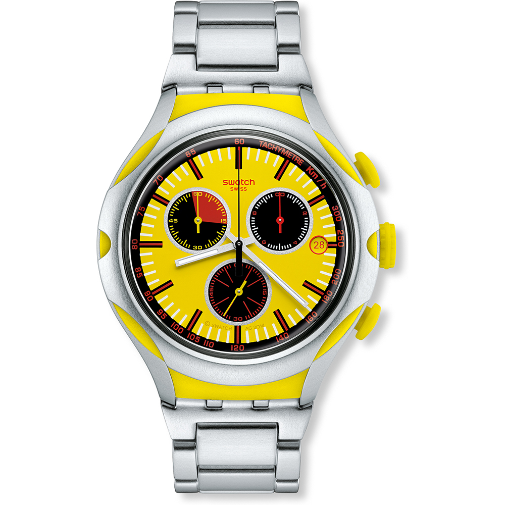 Orologio Swatch XLite Chrono YYS4002AG Lemon Squash