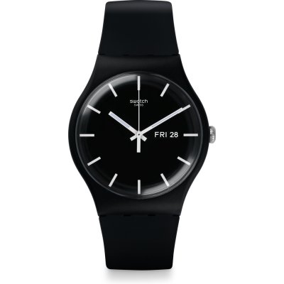 Orologio Swatch Originals Large (41mm) SUOB720 Mono Black