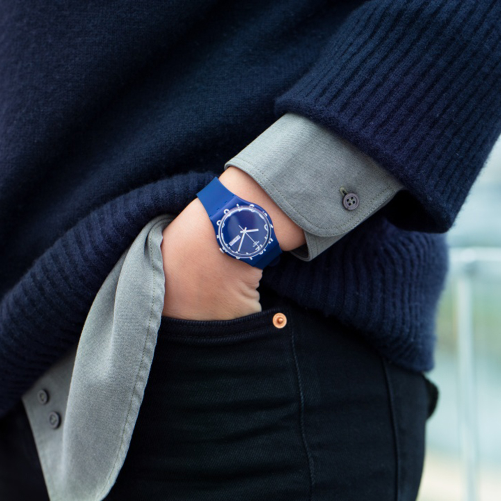 Orologio Swatch Gli Originali GN726 Over Blue • EAN: 7610522833241 •  Orologio.it