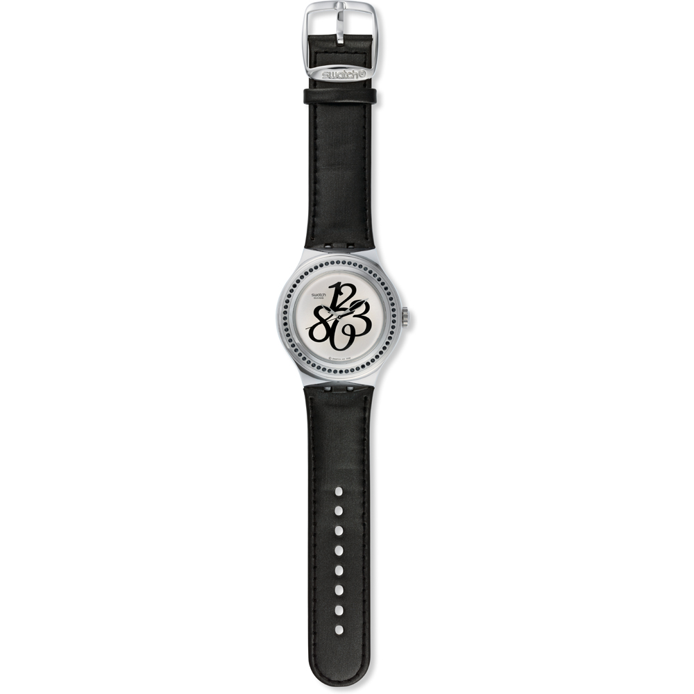 Orologio Swatch Nabab YNS111 Pearly Gloss Black