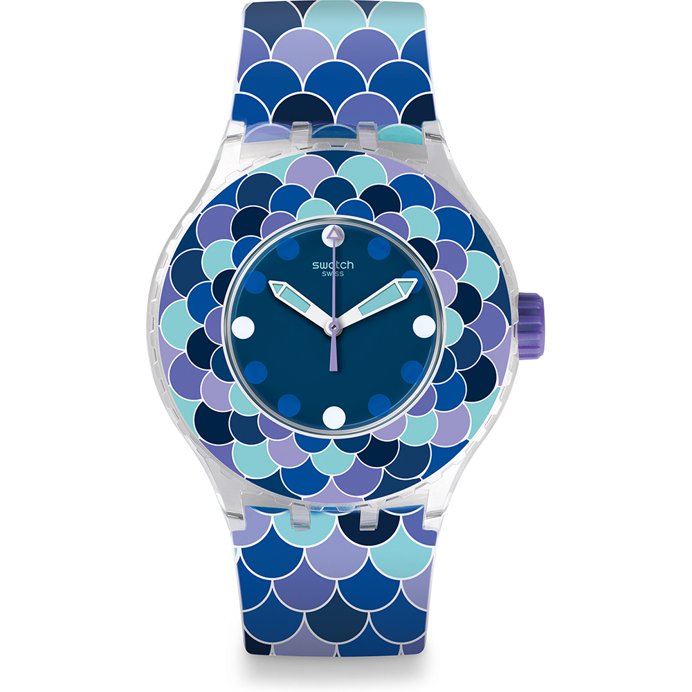 Orologio Swatch Scuba Libre SUUK110 Pedrinha Azul