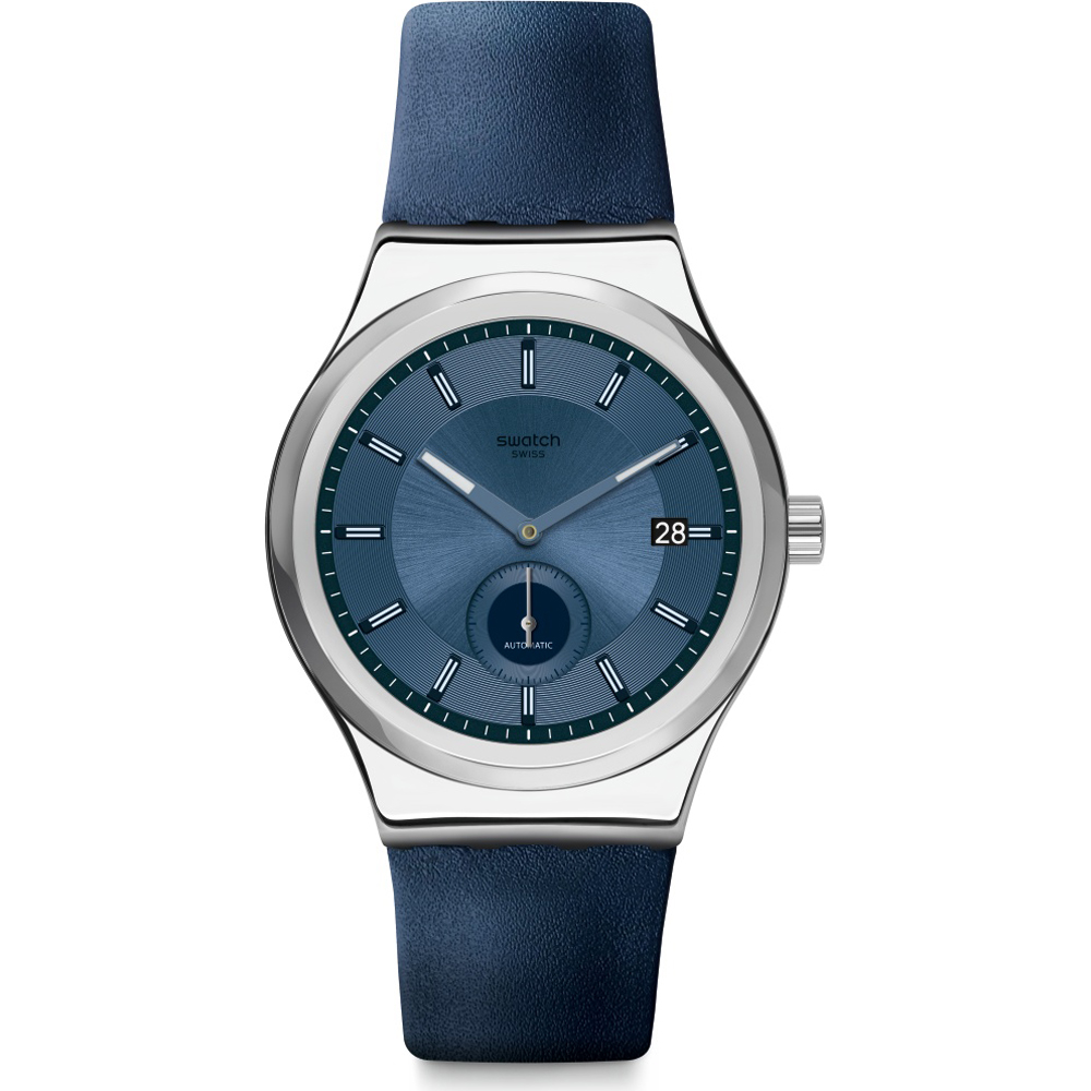 Orologio Swatch Sistem 51 Irony SY23S403 Petite Seconde Blue