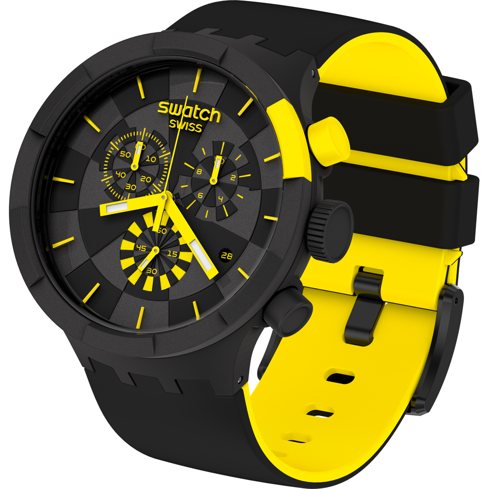 Orologio Swatch Big Bold SB02B403 Racing Pleasure • EAN: 7610522832213 •  Orologio.it