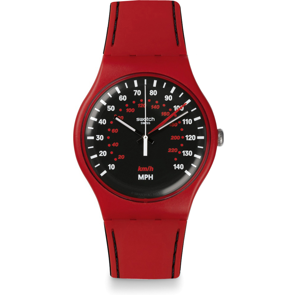 Orologio Swatch NewGent SUOR104 Red Brake