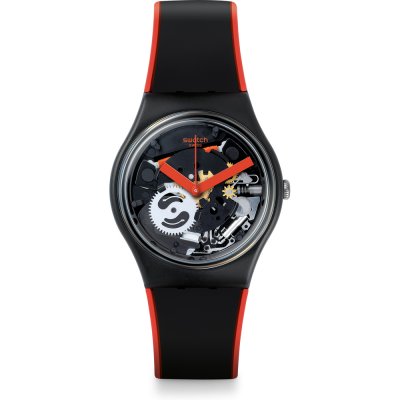 Orologio Swatch Originals Medium (34mm) GB290 Red Frame