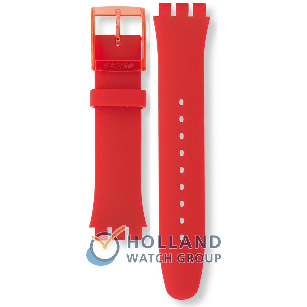 Cinturino Swatch ASUOR701 Red Rebel • Rivenditore ufficiale • Orologio.it