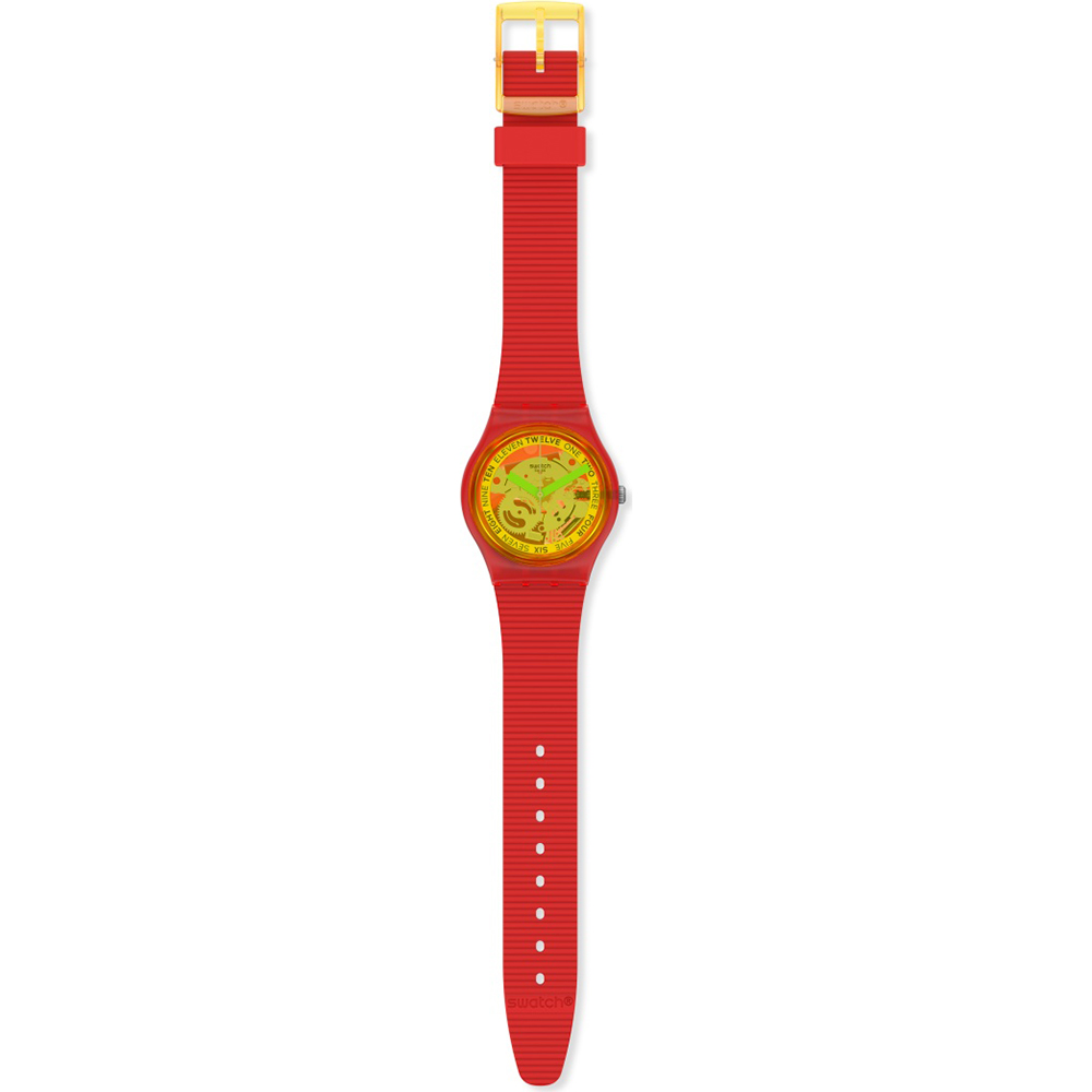 Orologio Swatch Gli Originali GR185 Retro-rosso • EAN: 7610522837270 •  Orologio.it