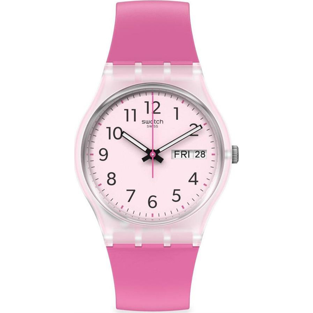 Orologio Swatch Standard Gents GE724 Rinse Repeat Pink