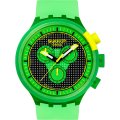 Orologio Swatch Big Bold SB02G100 Glowingly Green