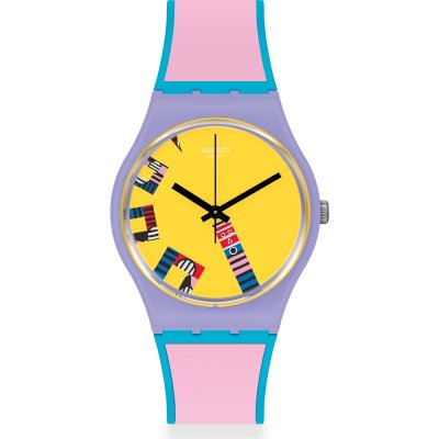 Orologio Swatch Originals Medium (34mm) GZ342 Serious Action