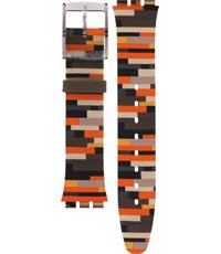 Cinturino Swatch ASFM133 Patchwork • Rivenditore ufficiale • Orologio.it