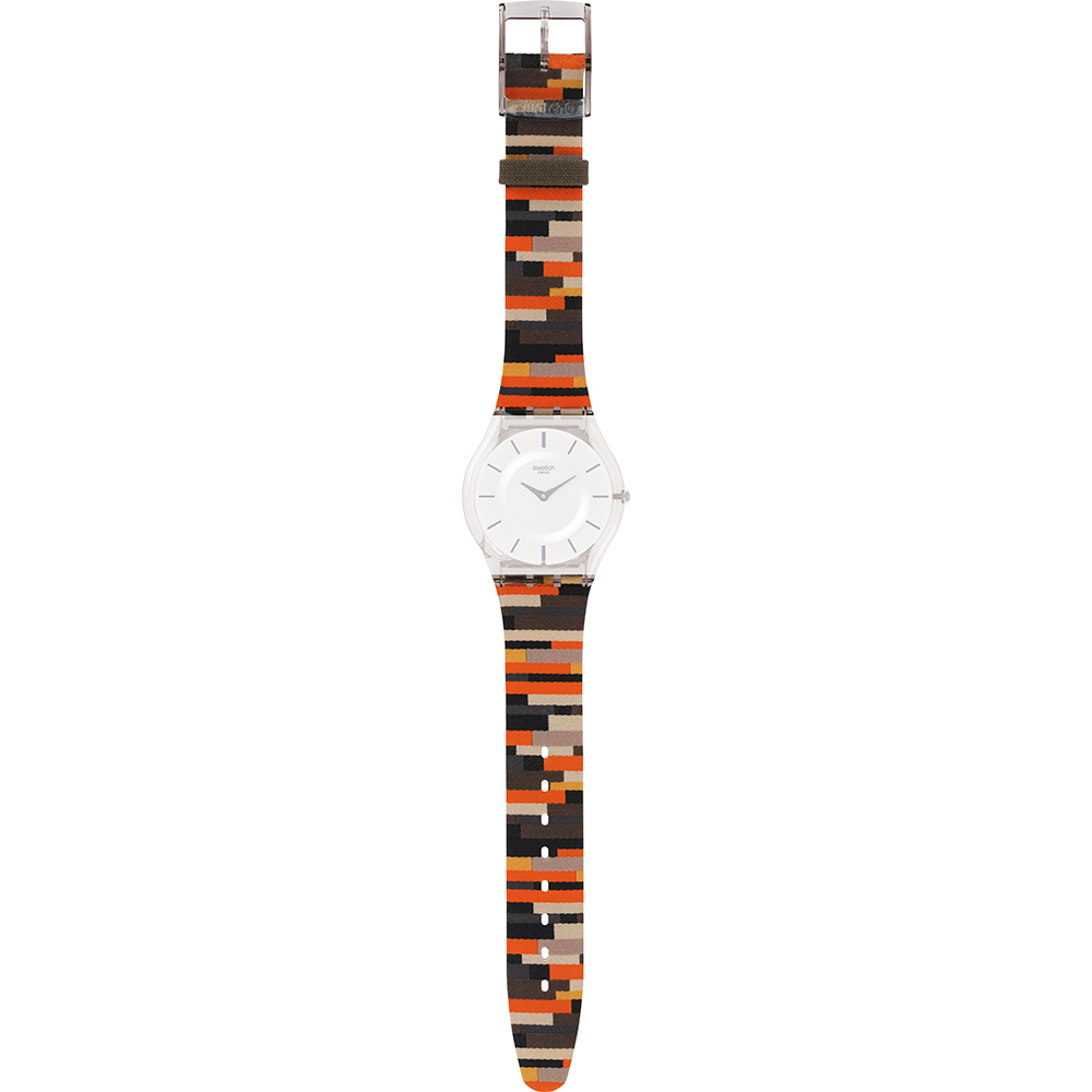 Cinturino Swatch ASFM133 Patchwork • Rivenditore ufficiale • Orologio.it