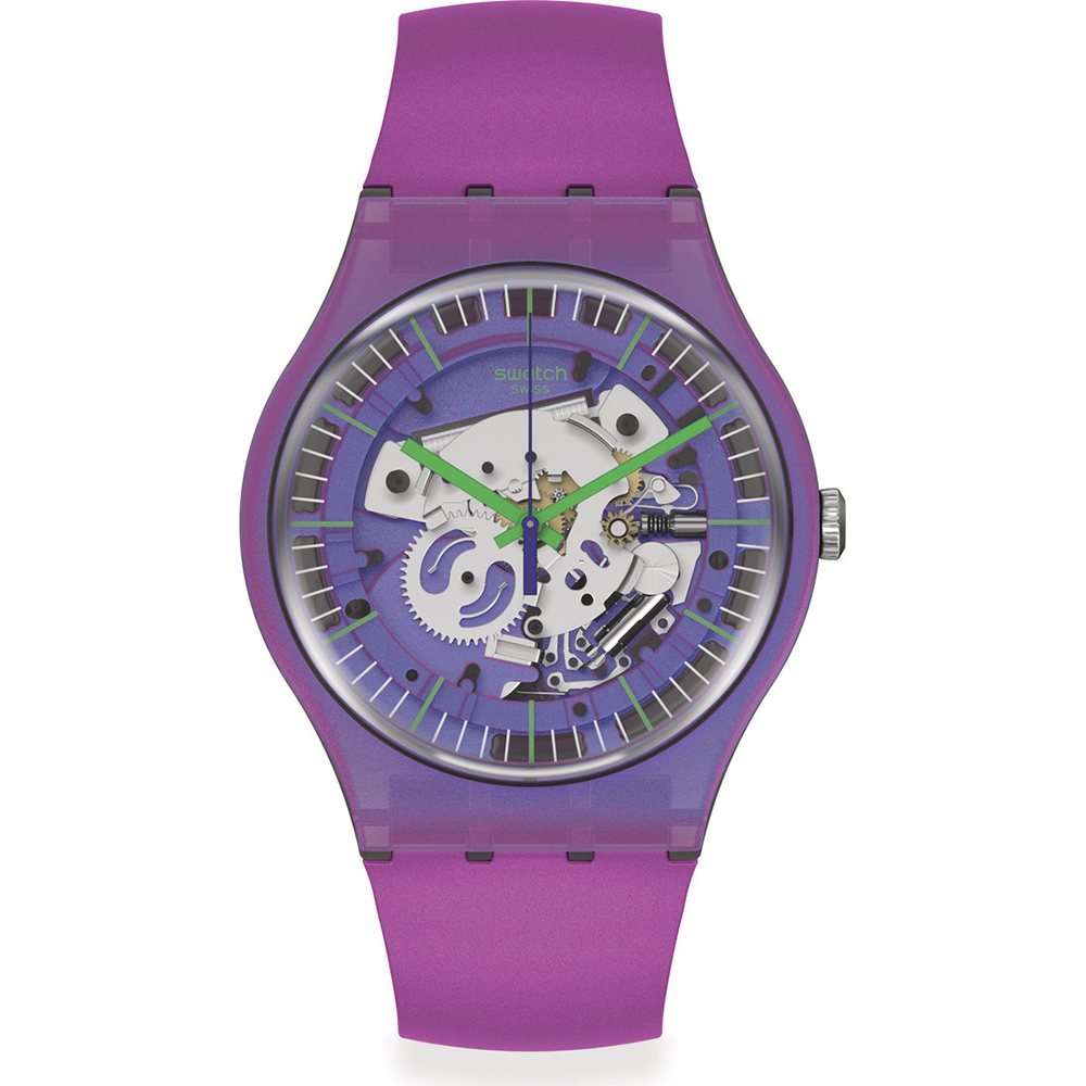 Orologio Swatch NewGent SUOM115 Shimmer Purple