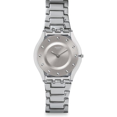 Orologio Swatch Skin SFK393G Silver Drawer