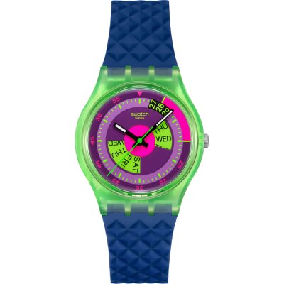 Orologio Swatch Originals Medium (34mm) SO28G704 Neon Skychart