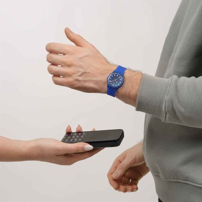 Orologio Swatch Originals Medium (34mm) SO28S108-6000 Wavelengths of water Pay!