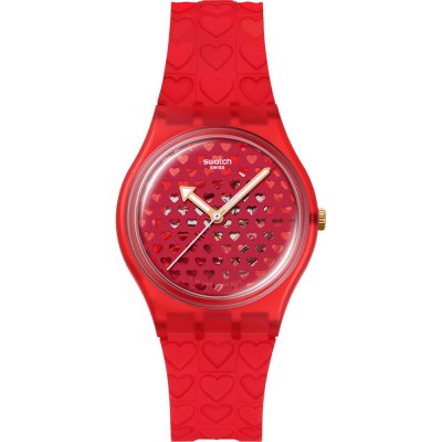 Orologio Swatch Originals Medium (34mm) SO28Z122 Love in scarlet